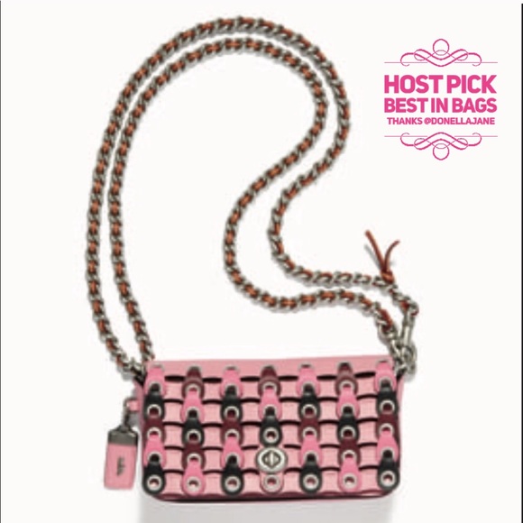 Coach Handbags - 🎉 HP  🎉 🆕 Coach CLB LNK DInkier Bag Petal Pink